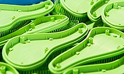 Injection molding sample